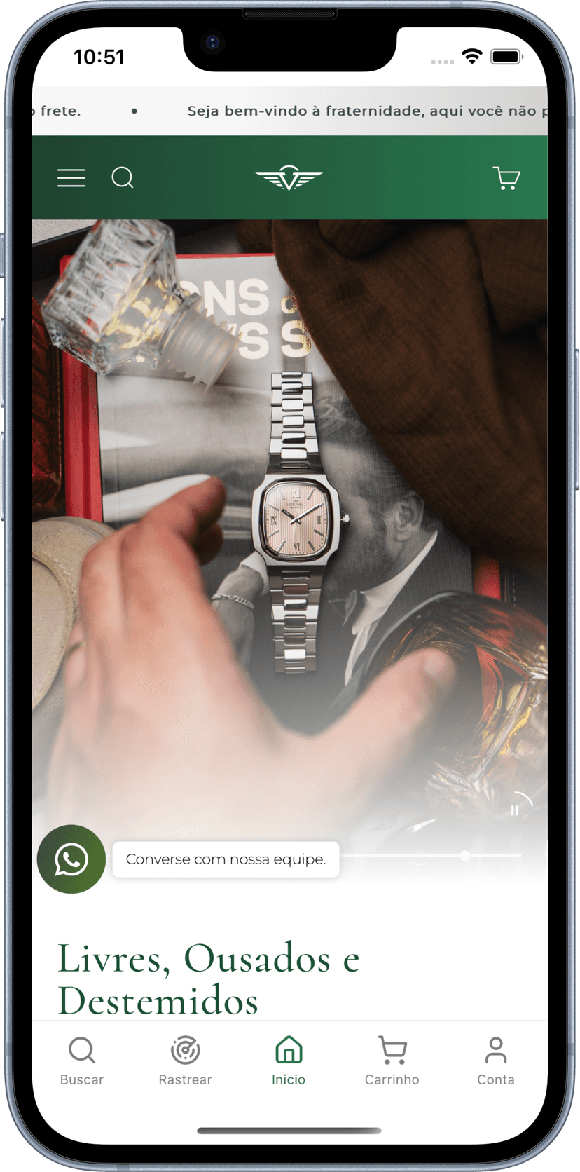 Case study mockup